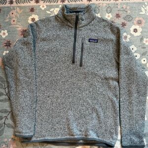 Patagonia Grey Fleece Pullover with Tag